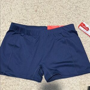 Navy Blue Athletic Shorts